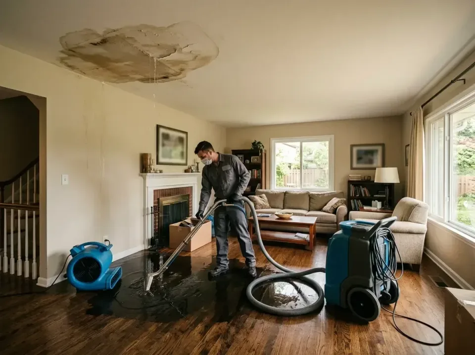 attic-pipe-burst-ceiling-drip-008 — frequently asked questions, Water Damage Restoration & Carpet Care in Bossier City, LA